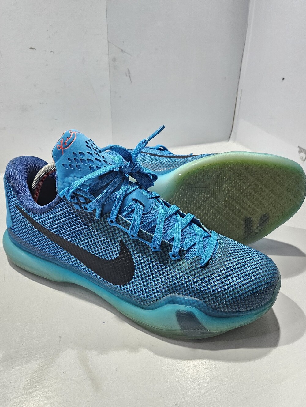 NIKE KOBE 10 '5 AM FLIGHT BLUE LAGOON MEN'S ATHLETIC SHOES SIZE 10 [705317-403]